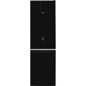 Whirlpool-Lodowka-z-zamrażarką-Wolnostojące-W7-921O-K-AQUA-Czarny-Dwudrzwiow-y-a-Frontal