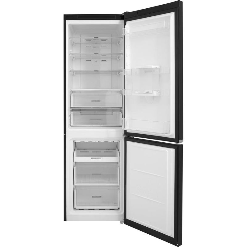 Whirlpool-Lodowka-z-zamrażarką-Wolnostojące-W7-921O-K-AQUA-Czarny-Dwudrzwiow-y-a-Frontal-open