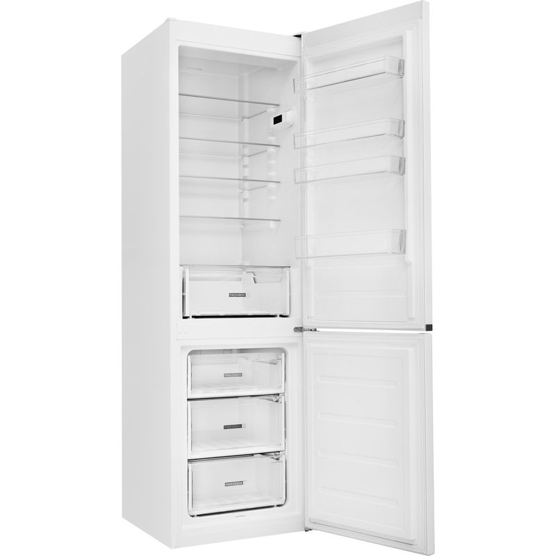 Whirlpool-Lodowka-z-zamrażarką-Wolnostojące-W5-911E-W-1-Biały-Dwudrzwiow-y-a-Perspective-open