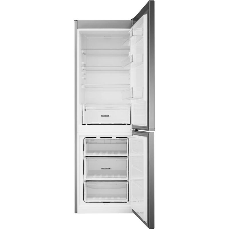 Whirlpool Lodówka z zamrażarką Wolnostojące W5 821E OX 2 Optic Inox Dwudrzwiow(y)a Frontal open