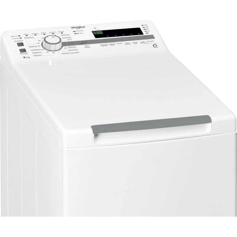 Whirlpool-Pralka-Wolnostojące-TDLR-6230S-PL-N-Biel-Ładowana-od-gory-D-Control-panel