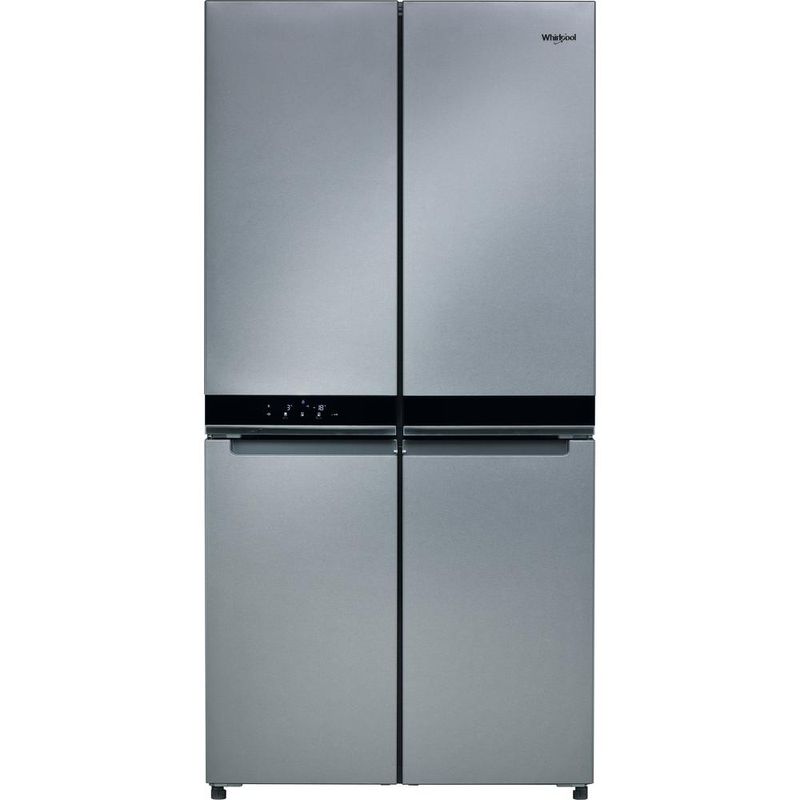 Whirlpool-Side-by-Side-Wolnostojące-WQ9-E1L-Inox-Look-Frontal