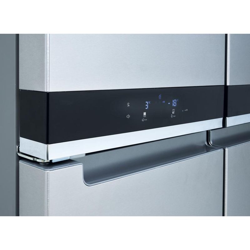 Whirlpool Side-by-Side Wolnostojące WQ9 E1L Inox Look Lifestyle detail