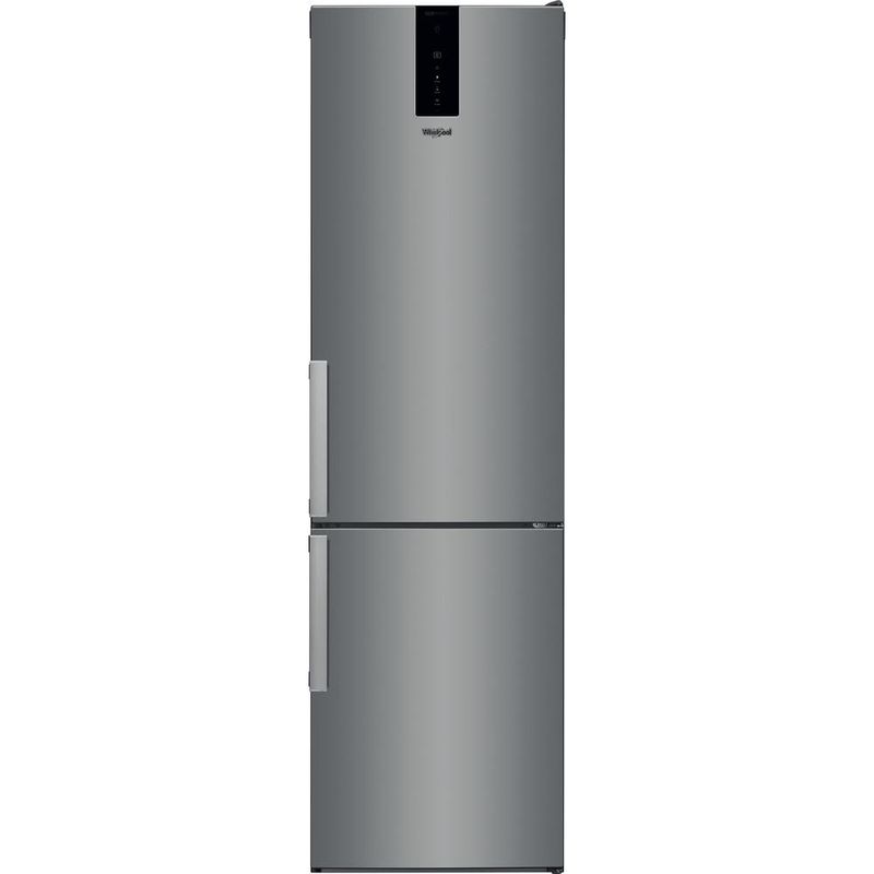 Whirlpool-Lodowka-z-zamrażarką-Wolnostojące-W9-921D-OX-H-2-Optic-Inox-Dwudrzwiow-y-a-Frontal