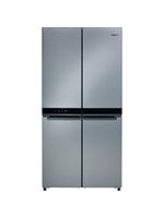 Whirlpool-Side-by-Side-Wolnostojące-WQ9-B2L-Inox-Look-Frontal