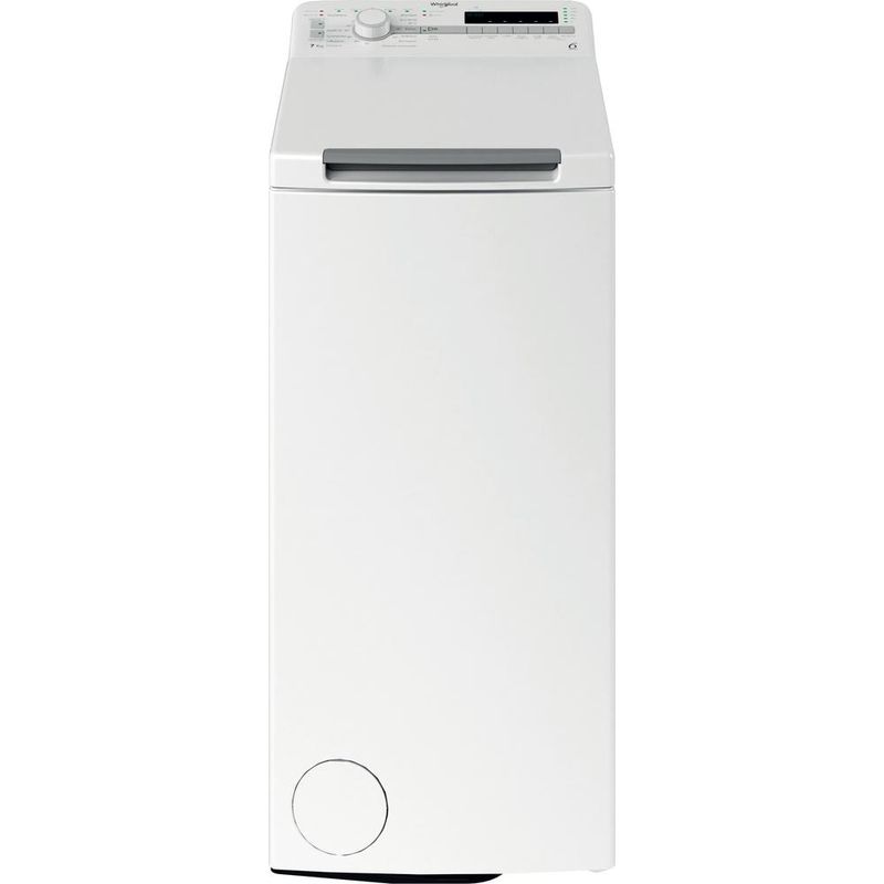 Whirlpool Pralka Wolnostojące NTDLR 7220SS PL/N Biel Ładowana od góry E Frontal