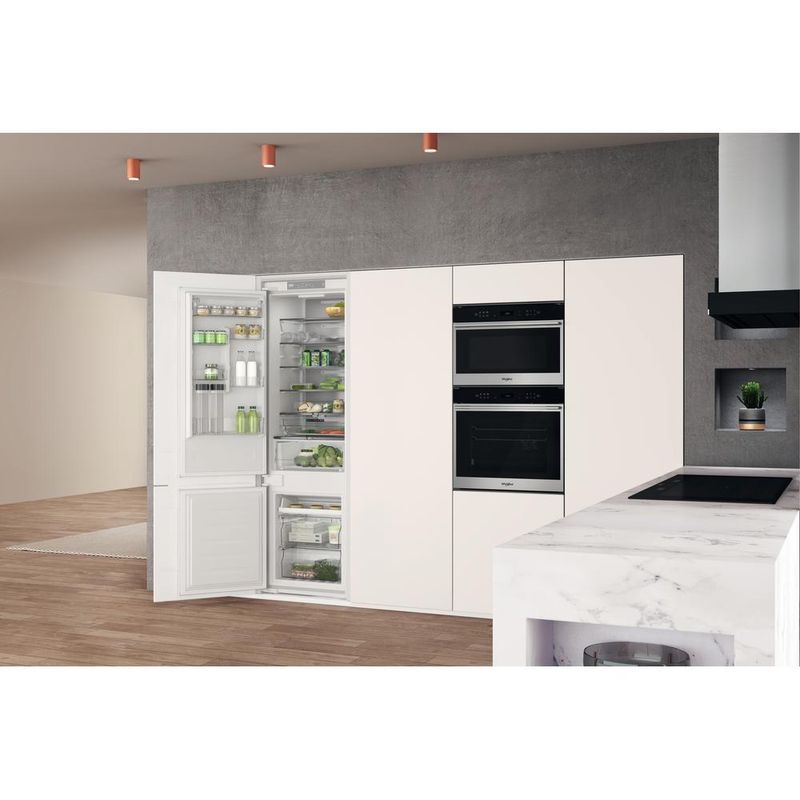 Whirlpool-Lodowka-z-zamrażarką-Do-zabudowy-WHC20-T352-Biel-Dwudrzwiow-y-a-Lifestyle-perspective-open