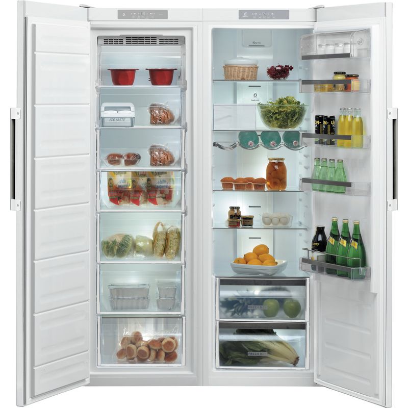 Whirlpool-Zamrażarka-Wolnostojące-UW8-F2Y-WBI-F-Biały-Frontal-open