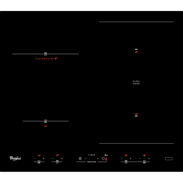 Whirlpool-Płyta-grzewcza-ACM-918-BA-Czarny-Induction-vitroceramic-Frontal