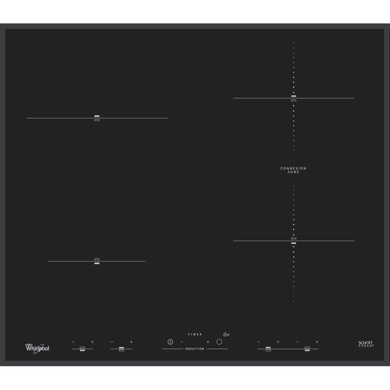 Whirlpool-Płyta-grzewcza-ACM-932-BA-Czarny-Induction-vitroceramic-Frontal