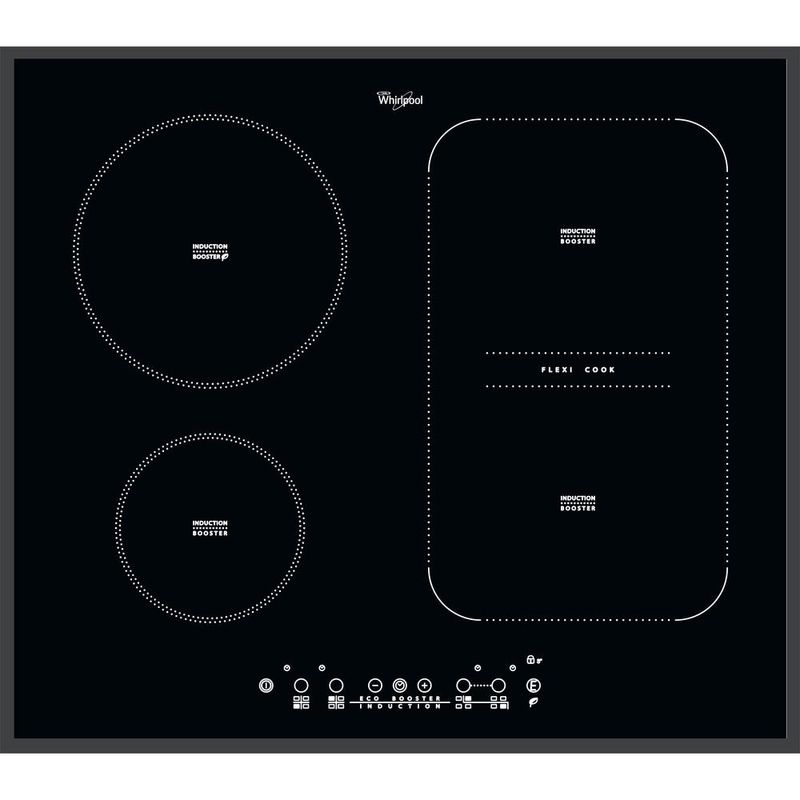 Whirlpool-Płyta-grzewcza-ACM-808-BA-Czarny-Induction-vitroceramic-Frontal