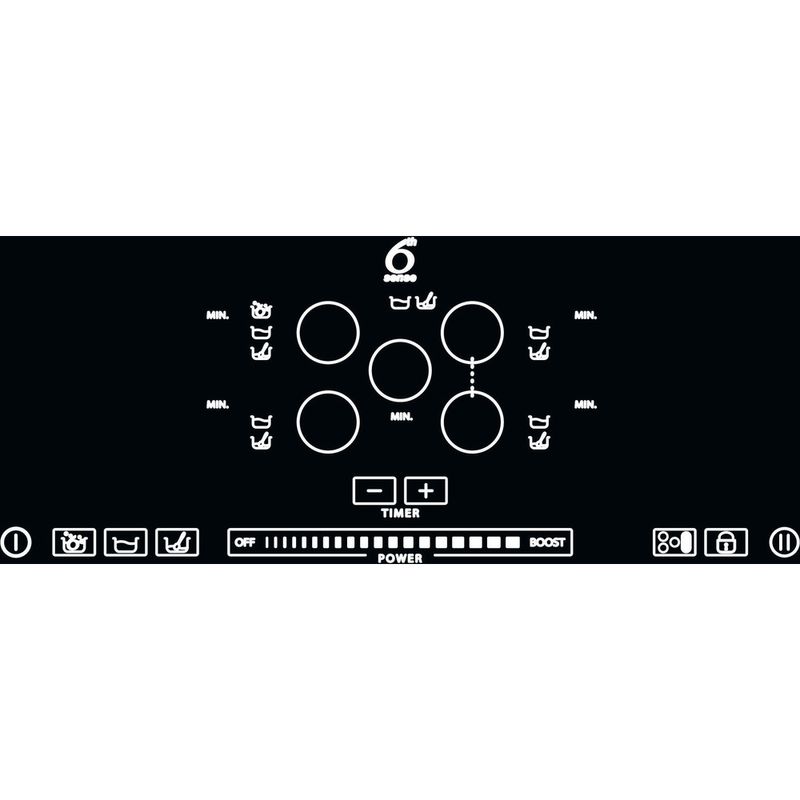 Whirlpool-Płyta-grzewcza-ACM-795-BA-Czarny-Induction-vitroceramic-Control-panel