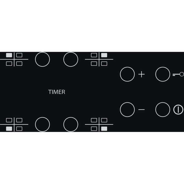 Whirlpool-Płyta-grzewcza-AKT-801-NE-Czarny-Radiant-vitroceramic-Control-panel