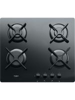 Whirlpool-Płyta-grzewcza-AKT-6400-NB-Czarny-Gazowy-Frontal