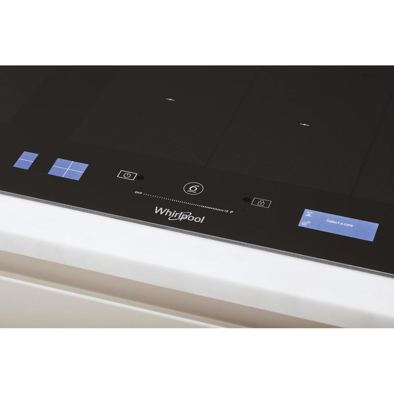 Whirlpool Płyta grzewcza SMP 9010 C/NE/IXL Czarny Induction vitroceramic Lifestyle control panel