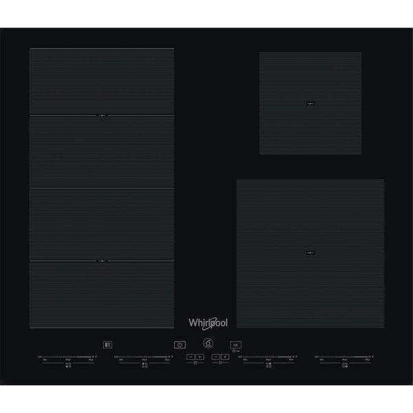 Whirlpool Płyta grzewcza SMC 504/F/NE Czarny Induction vitroceramic Frontal