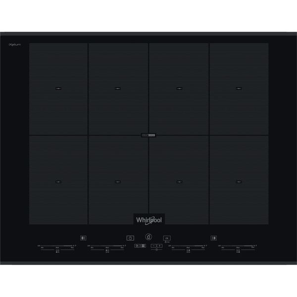 Whirlpool Płyta grzewcza SMO 658C/BT/IXL Czarny Induction vitroceramic Frontal