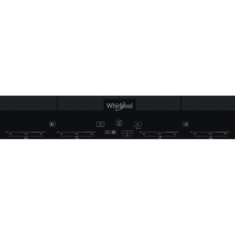 Whirlpool Płyta grzewcza SMO 658C/BT/IXL Czarny Induction vitroceramic Control panel