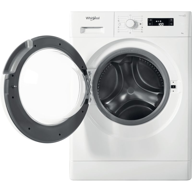 Whirlpool-Pralka-Wolnostojące-FWSF61053W-PL-Biel-Ładowany-od-frontu-A----Frontal-open