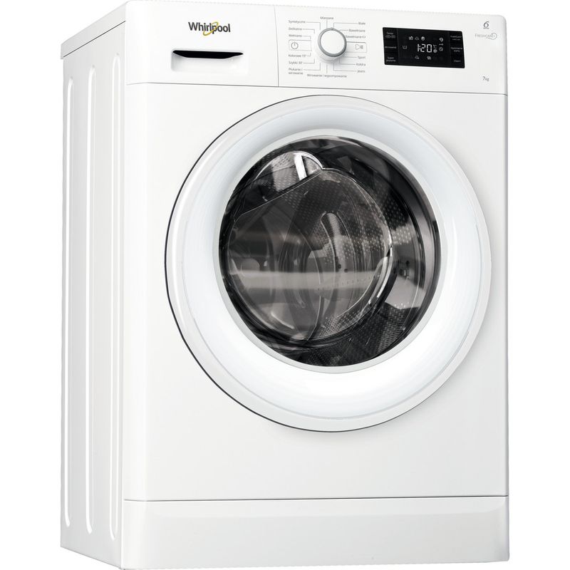 Whirlpool-Pralka-Wolnostojące-FWSG71253W-PL-Biel-Ładowany-od-frontu-A----Perspective
