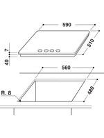Whirlpool-Płyta-grzewcza-AKW-6422-IXL-Inox-Ixelium-Gazowy-Technical-drawing