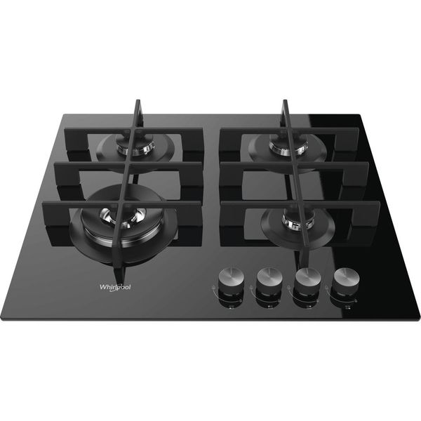 Whirlpool-Płyta-grzewcza-AKW-6423-NB-Czarny-Gazowy-Frontal-top-down