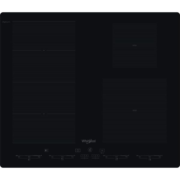 Whirlpool Płyta grzewcza SMC 604 F/NE/IXL Czarny Induction vitroceramic Frontal
