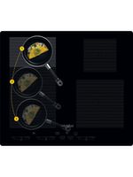 Whirlpool Płyta grzewcza SMC 604 F/NE/IXL Czarny Induction vitroceramic Lifestyle frontal