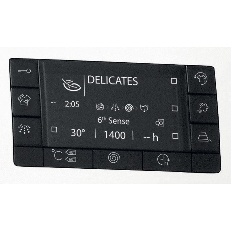 Whirlpool-Pralka-Wolnostojące-MFWSD71283WCV-PL-Biel-Ładowany-od-frontu-A----Control-panel