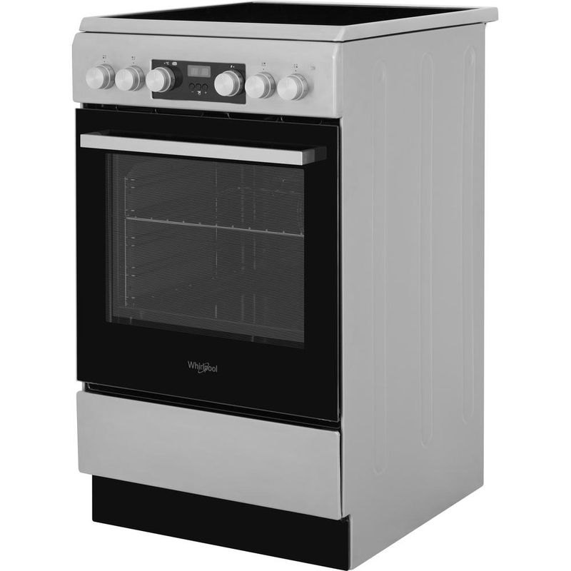 Whirlpool Kuchenka WS5V8CCX/E Inox Elektryczne Perspective