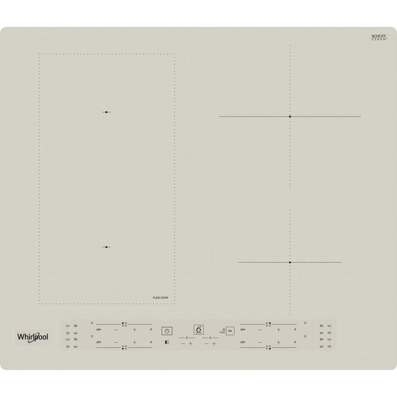 Whirlpool Płyta grzewcza WL B6860 NE/S Szampański Induction vitroceramic Frontal