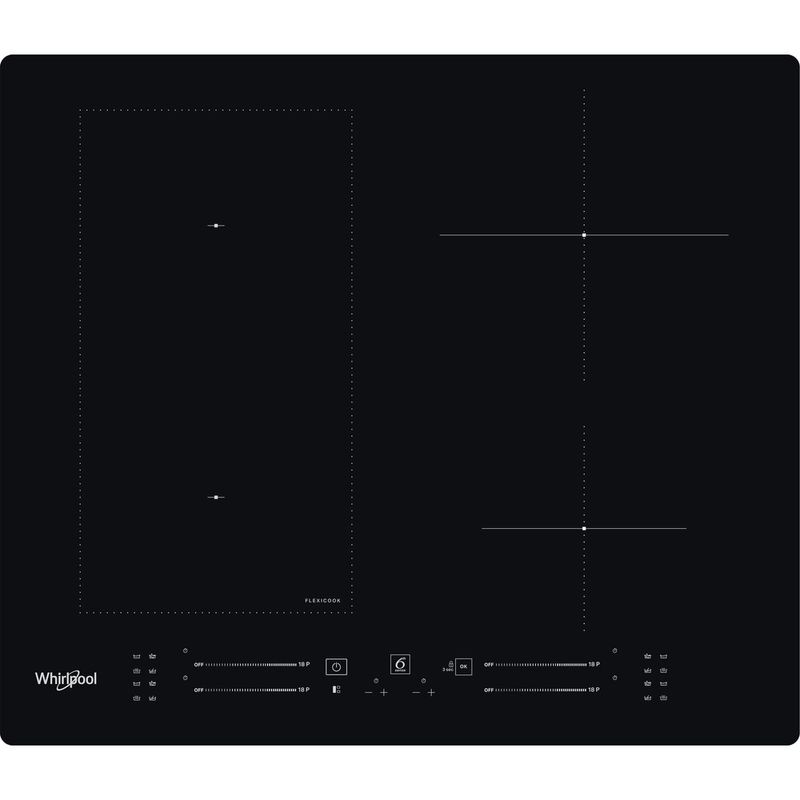 Whirlpool Płyta grzewcza WL S7960 NE Czarny Induction vitroceramic Frontal