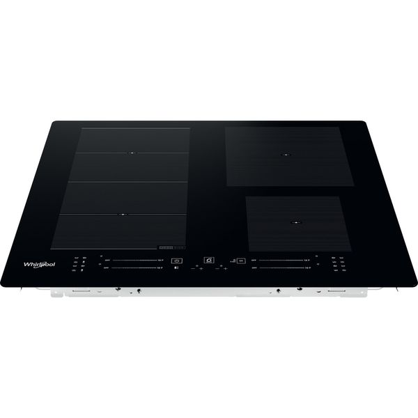 Whirlpool-Płyta-grzewcza-WF-S7560-NE-Czarny-Induction-vitroceramic-Frontal-top-down