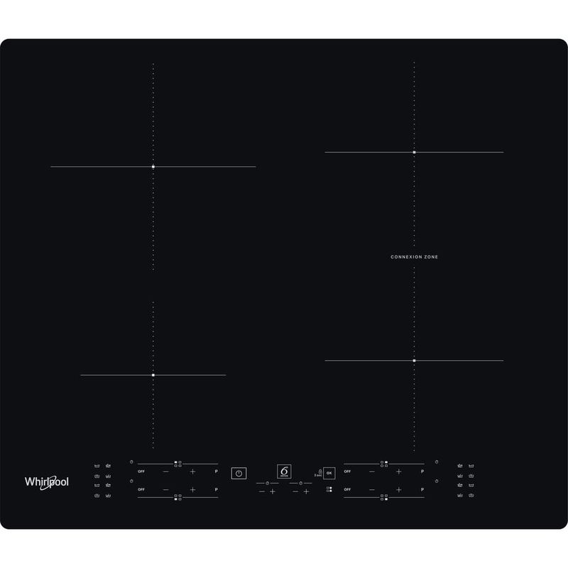 Whirlpool Płyta grzewcza WB B8360 NE Czarny Induction vitroceramic Frontal