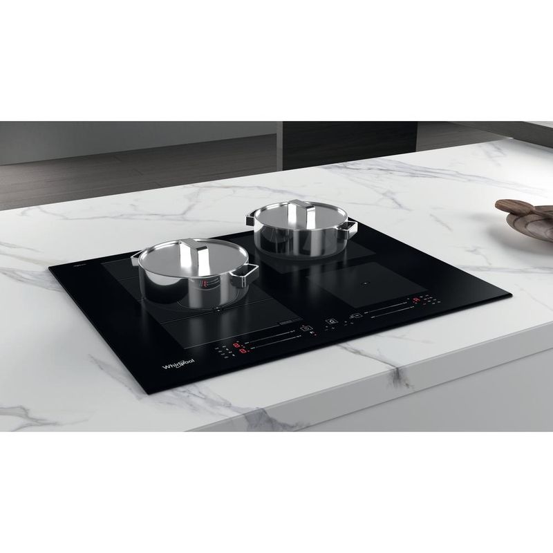 Whirlpool Płyta grzewcza WF S9365 BF/IXL Czarny Induction vitroceramic Lifestyle perspective