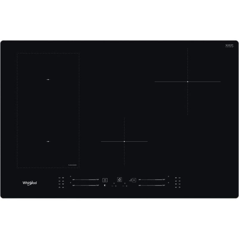 Whirlpool Płyta grzewcza WL S8977 AL Czarny Induction vitroceramic Frontal