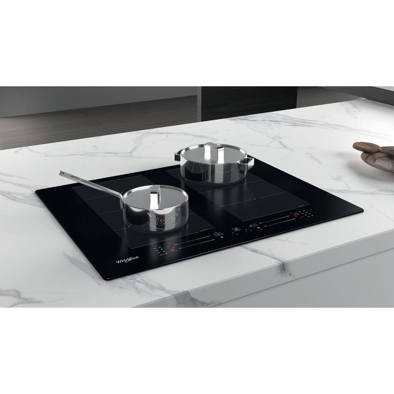 Whirlpool Płyta grzewcza WF S8865 NE Czarny Induction vitroceramic Lifestyle perspective