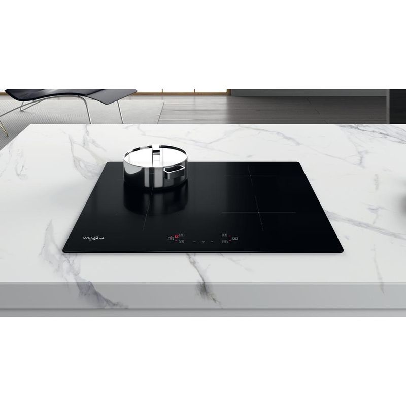 Whirlpool Płyta grzewcza WS Q4860 NE Czarny Induction vitroceramic Lifestyle frontal top down