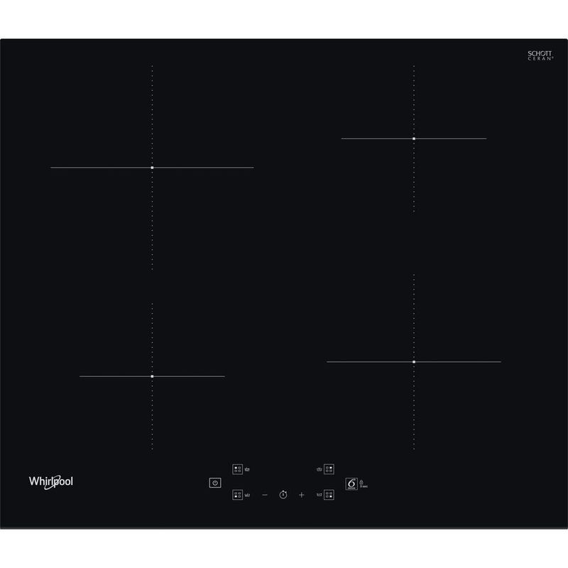 Whirlpool Płyta grzewcza WS Q2760 BF Czarny Induction vitroceramic Frontal