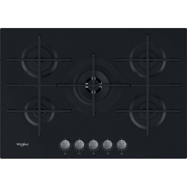 Whirlpool-Płyta-grzewcza-AKWL-728-NB-Czarny-Gazowy-Frontal