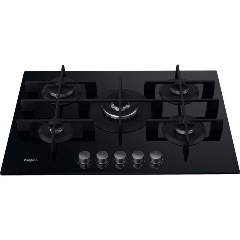 Whirlpool-Płyta-grzewcza-AKWL-728-NB-Czarny-Gazowy-Frontal-top-down