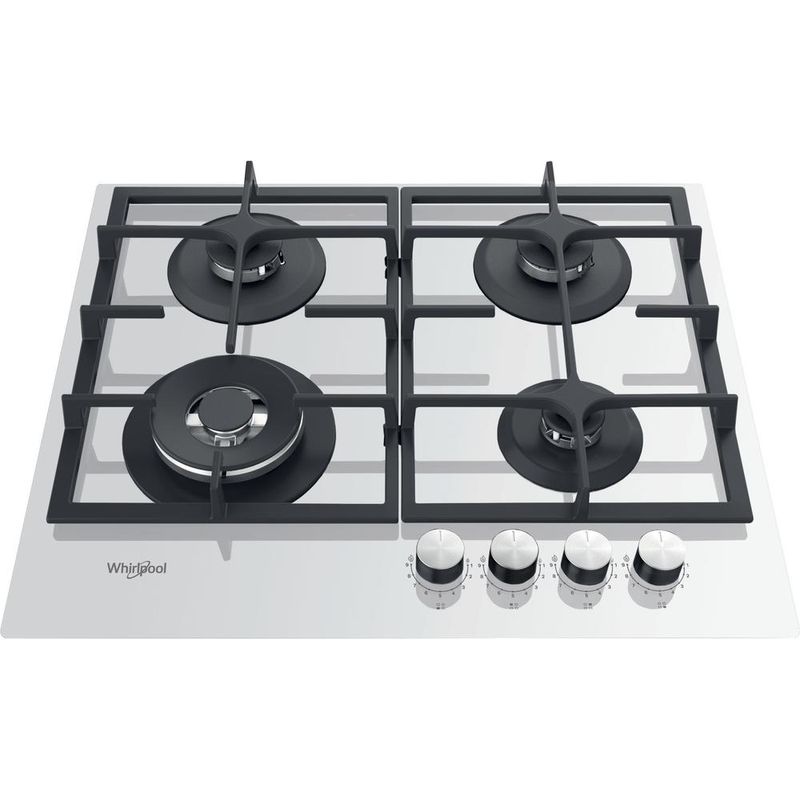 Whirlpool Płyta grzewcza AKTL 629/WH Biel Gazowy Frontal top down