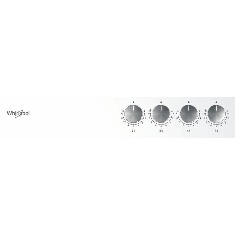 Whirlpool-Płyta-grzewcza-GOFL-629-WH-Biel-Gazowy-Control-panel