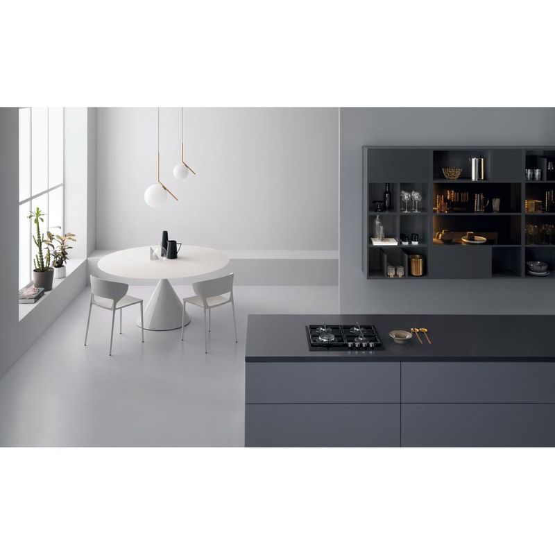 Whirlpool Płyta grzewcza AKTL 629/NB Czarny Gazowy Lifestyle frontal