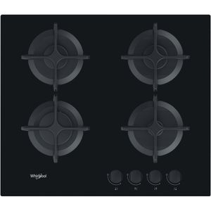 Whirlpool-Płyta-grzewcza-AKT-616-NB-Czarny-Gazowy-Frontal