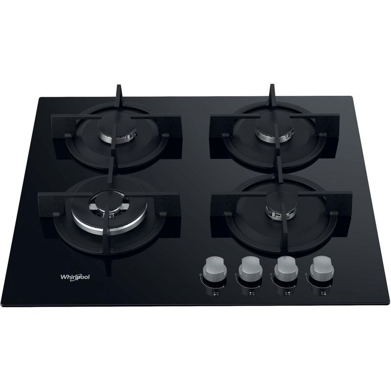 Whirlpool Płyta grzewcza AKT 625/NB Czarny Gazowy Frontal top down