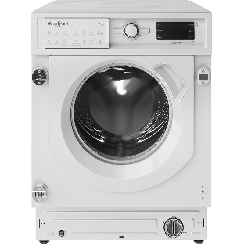 Whirlpool Pralka Do zabudowy BI WMWG 91484 PL Biel Ładowany od frontu C Frontal