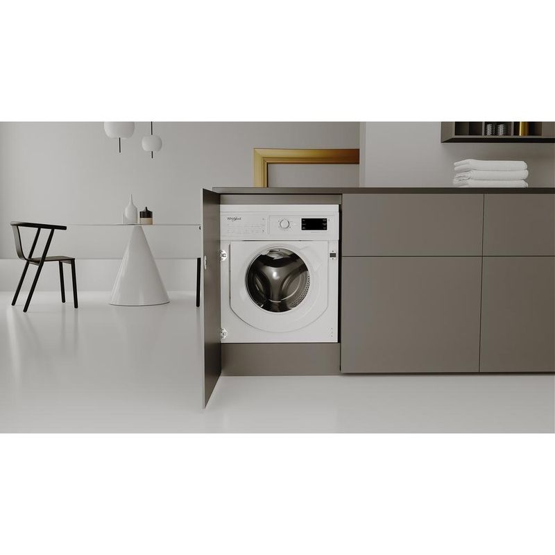 Whirlpool Pralka Do zabudowy BI WMWG 91484 PL Biel Ładowany od frontu C Lifestyle frontal