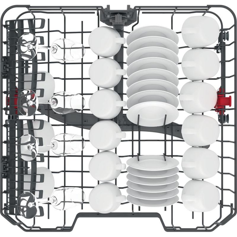 Whirlpool Zmywarka Do zabudowy WI 3010 Zintegrowane F Rack