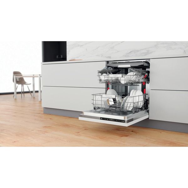 Whirlpool Zmywarka Do zabudowy WCIP 4O41 PFE Zintegrowane C Lifestyle perspective open